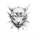 never give up tattoo design idea