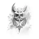 never give up tattoo design idea