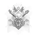 Stay strong tattoo design idea