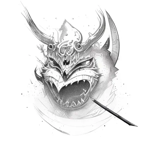 anarchy punx tattoo design idea