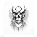 anarchy punks tattoo design idea