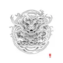 strange loop tattoo design idea