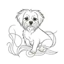 Maltese tattoo design idea