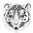 Tiger tattoo design idea