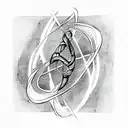 Infinity Symbol tattoo design idea