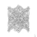 Celtic Knot Map: Create a tattoo design that combines a map outline of France, Brittany, Wales, and Asturias, with Celti tattoo design idea