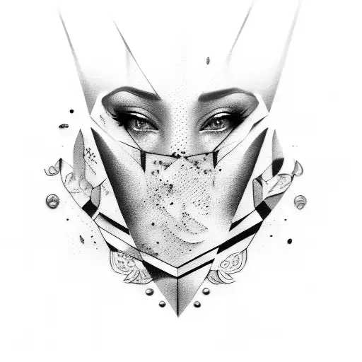 Place the pennys on my eyes tattoo design idea