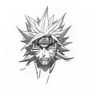 pain naruto tattoo design idea
