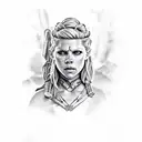 lagertha tattoo design idea