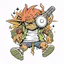 Geto Suguru tattoo design idea