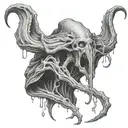 mind flayer tattoo design idea