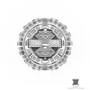 aztec tribal shoulder tattoo tattoo design idea
