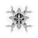 orthodox  tattoo design idea