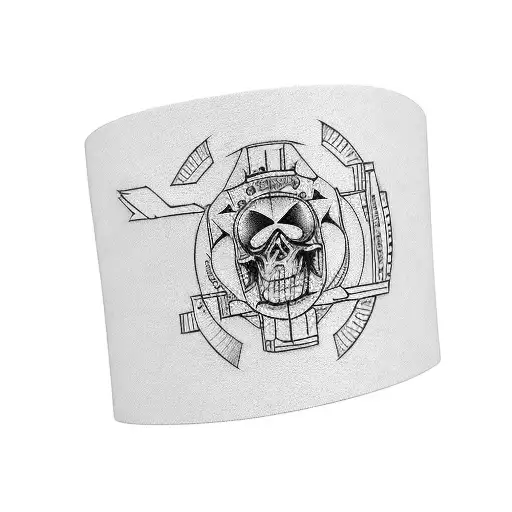 wristband with IV VI XX, XXIV VII XXI and IV V XXII tattoo design idea