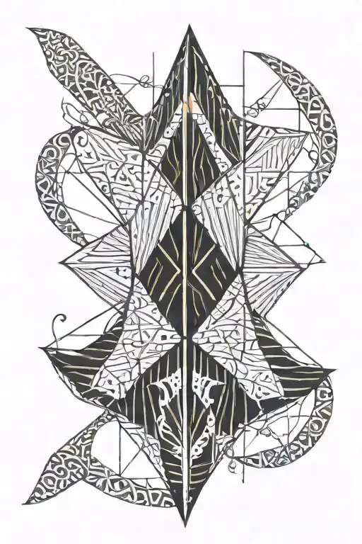 blanket ray tattoo design idea