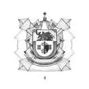 Portuguese crest  tattoo design idea