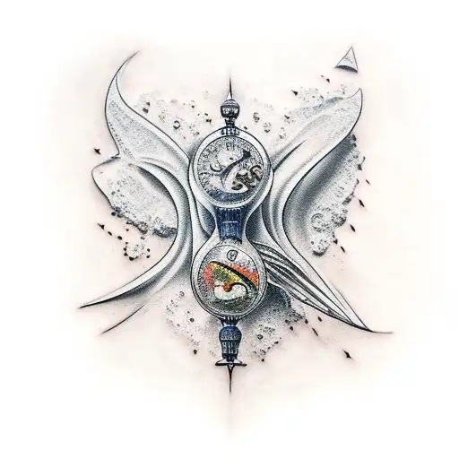 creation of adam  tattoo design idea