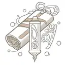 snickers candy bar  tattoo design idea