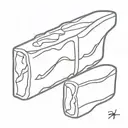 snickers candy bar  tattoo design idea