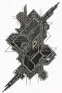 cyberpunk 2077 tattoo design idea