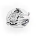 running shoe tattoo design idea