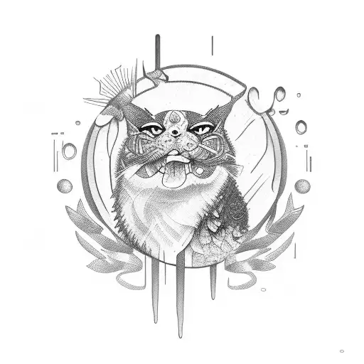 drug addicted struggle tattoo design idea
