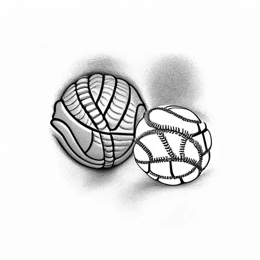 Memorial cross with baseball and basketball. Include JD24 and 6/20/08-7/31/23 tattoo design idea