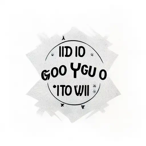 and if you go I wanna go with you tattoo design idea