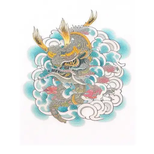 cryptic tattoo design idea