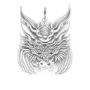 cryptic tattoo design idea