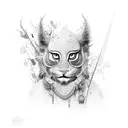 zeul soarelui ra tattoo design idea