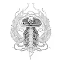 worm tattoo design idea