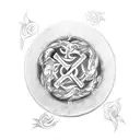elden ring runes tattoo design idea