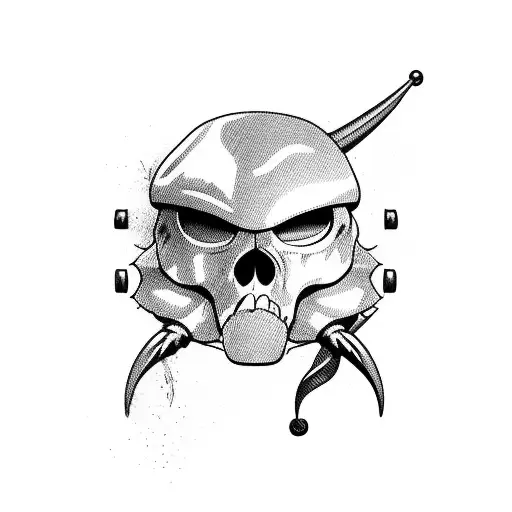 parrot pirate peg leg hook for one arm  tattoo design idea