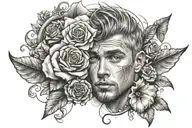 Justin tattoo design idea