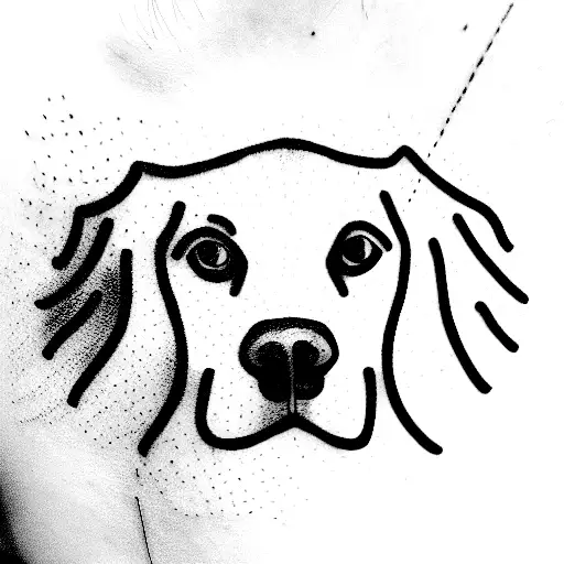 The 25 Coolest Golden Retriever Tattoo Designs In The World - YouTube