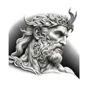 zeus half sleeve tattoo tattoo design idea