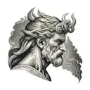 zeus half sleeve tattoo tattoo design idea