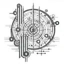 Morse code Cooper written tattoo design idea