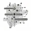 Morse code Cooper written tattoo design idea