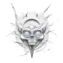 Sandman tattoo design idea