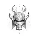 Skyrim tattoo design idea