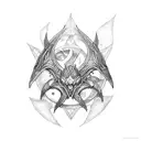 Skyrim tattoo design idea