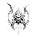 Skyrim tattoo design idea