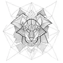 broken mirror tattoo design idea