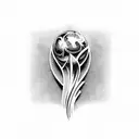 world cup trophy  tattoo design idea