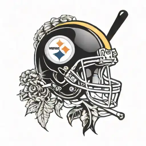 Pittsburgh Steelers logo tattoo design idea