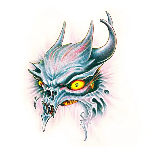 the name Diablo  tattoo design idea