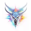 the name Diablo  tattoo design idea