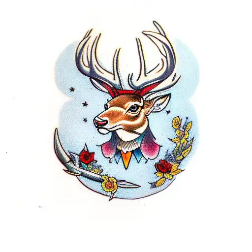 Pin by Ciomar Lozano on Animales | Deer tattoo designs, Deer tattoo, Tattoo  design drawings
